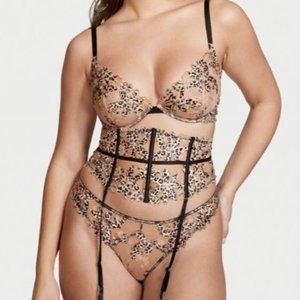 For Bundles Only VERY SEXY Floral Embroidered Waist Cincher